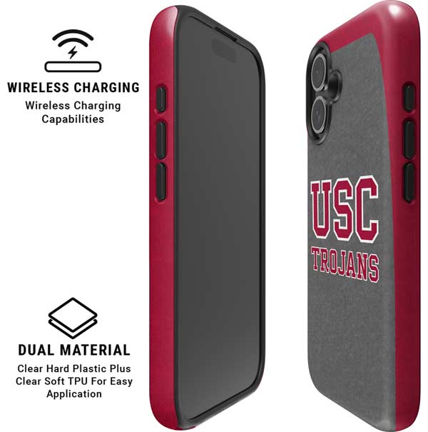 University of Southern California USC Trojans iPhone 16 Plus Magsafe Impact Case