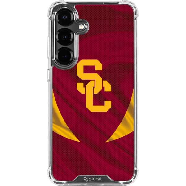 University of Southern California USC Trojans Jersey Galaxy S26 Plus Clear Case