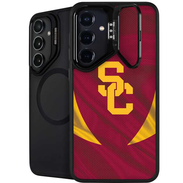 University of Southern California USC Trojans Jersey Galaxy S26 Plus Kickstand Case