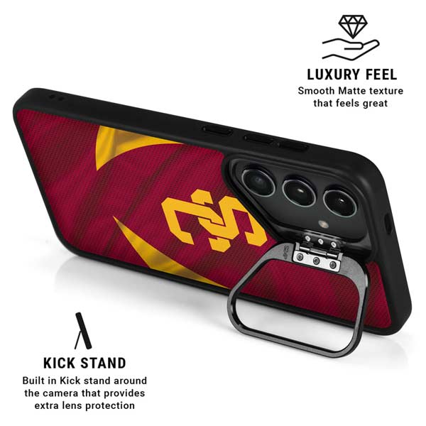 University of Southern California USC Trojans Jersey Galaxy S26 Plus Kickstand Case