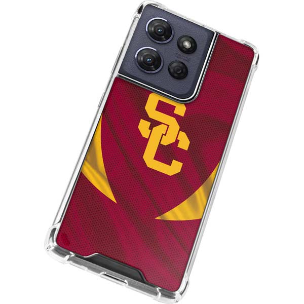 University of Southern California USC Trojans Jersey Moto G Power 5G (2025) Clear Case