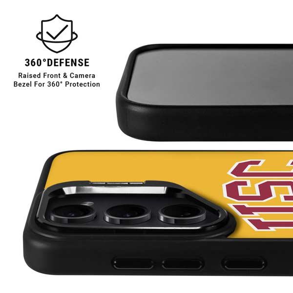 University of Southern California USC Trojans Yellow Galaxy S26 Ultra Kickstand Case