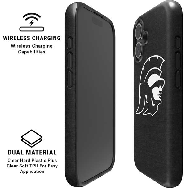 University of Southern California USC White Trojan Mascot iPhone 16 Magsafe Impact Case