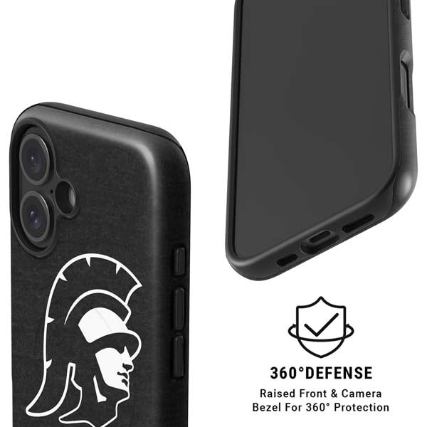 University of Southern California USC White Trojan Mascot iPhone 16 Plus Magsafe Impact Case