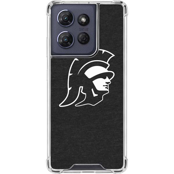 University of Southern California USC White Trojan Mascot Moto G Power 5G (2025) Clear Case