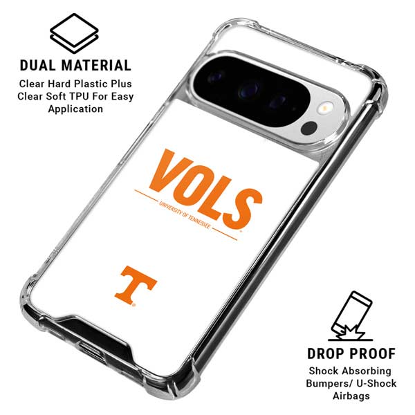 University of Tennessee-Knoxville UT Vols Google Pixel 10 Pro XL Clear Case