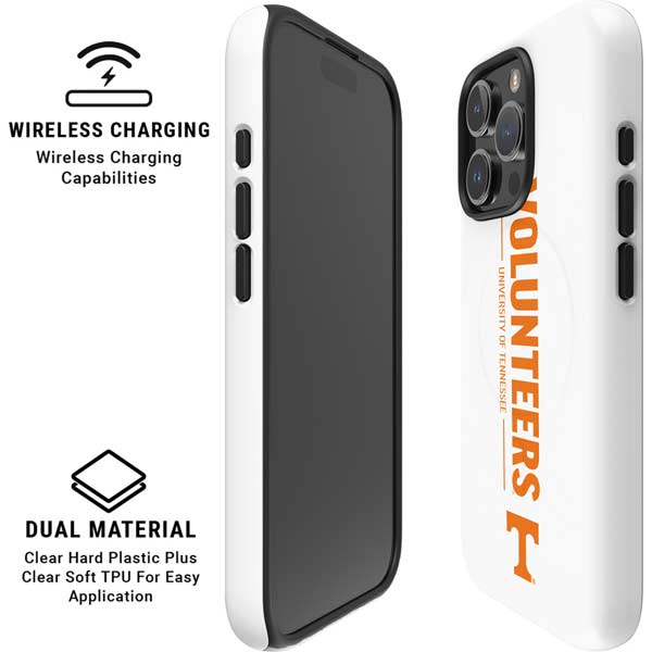 University of Tennessee-Knoxville Volunteers Text iPhone 16 Pro Magsafe Impact Case