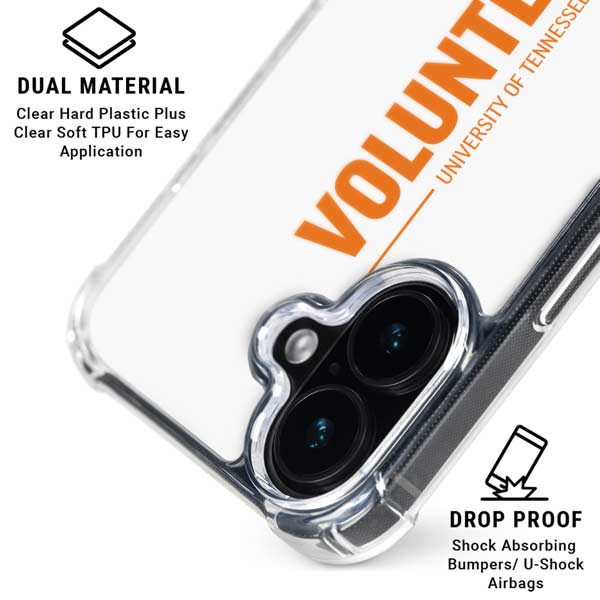 University of Tennessee-Knoxville Volunteers Text iPhone 17 MagSafe Case