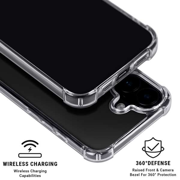 University of Utah Circle and Feather on Black iPhone 17 MagSafe Case