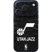 NBA Utah Jazz Black Animal Print iPhone 17 Pro Max Skin