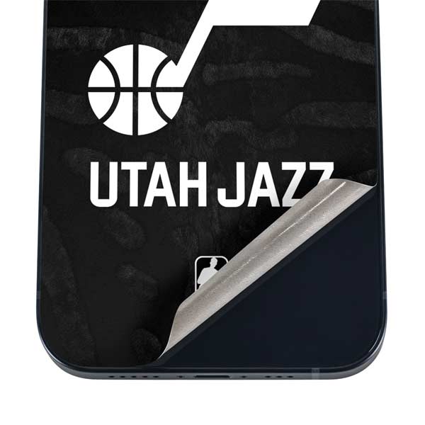 NBA Utah Jazz Black Animal Print iPhone 17 Pro Max Skin
