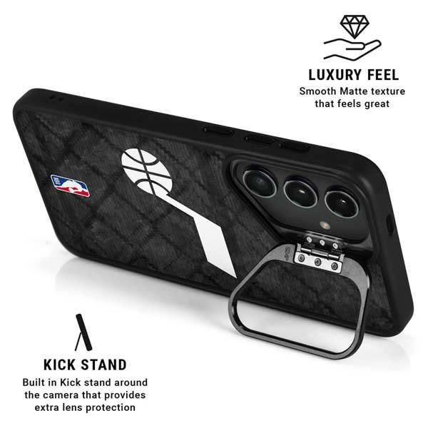 NBA Utah Jazz Black Rust Galaxy S26 Plus Kickstand Case