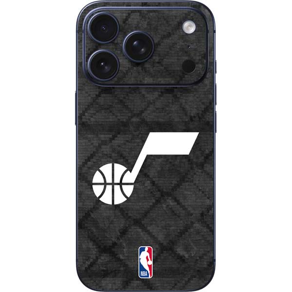 NBA Utah Jazz Black Rust iPhone 17 Pro Max Skin