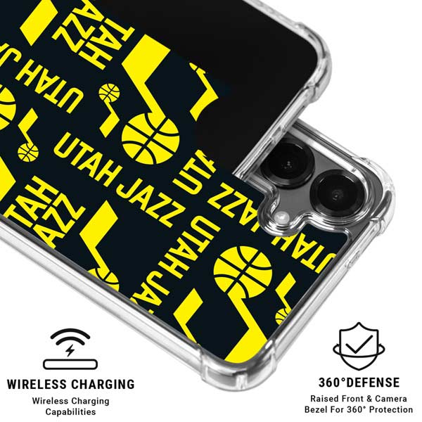 NBA Utah Jazz Blast Galaxy S26 Plus Clear Case