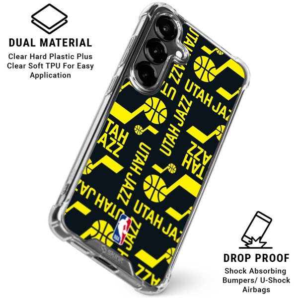 NBA Utah Jazz Blast Galaxy S26 Plus Clear Case