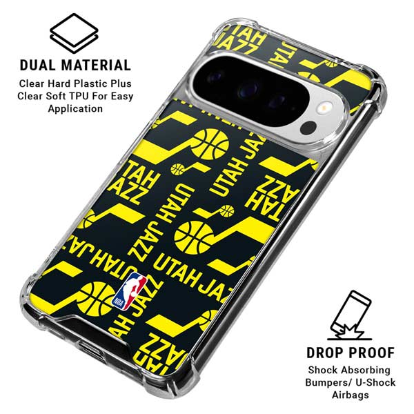 NBA Utah Jazz Blast Google Pixel 10 Pro Clear Case