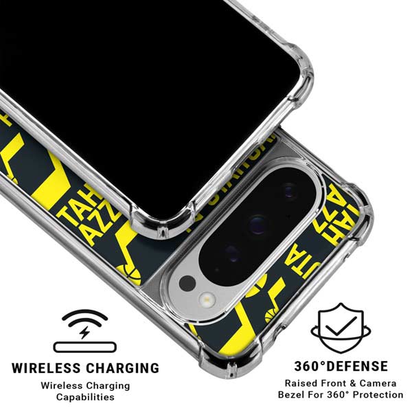 NBA Utah Jazz Blast Google Pixel 10 Pro Clear Case