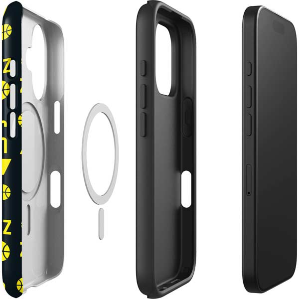 NBA Utah Jazz Blast iPhone 16 Magsafe Impact Case