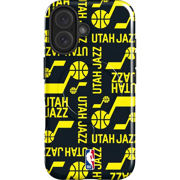 NBA Utah Jazz Blast iPhone 16 Plus Magsafe Impact Case