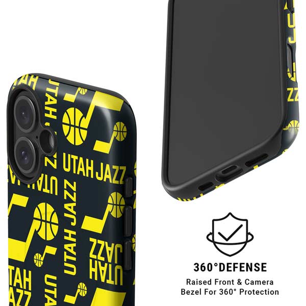 NBA Utah Jazz Blast iPhone 16 Plus Magsafe Impact Case
