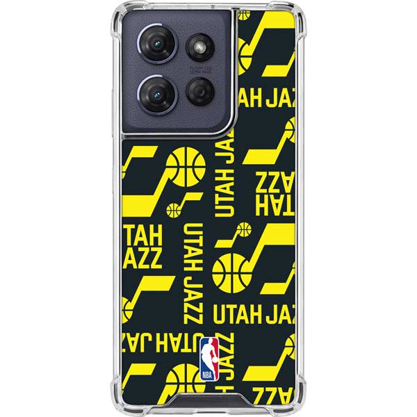 NBA Utah Jazz Blast Moto G 5G (2025) Clear Case