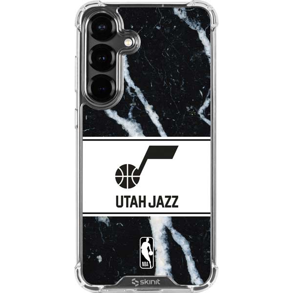 NBA Utah Jazz Marble Galaxy S26 Plus Clear Case
