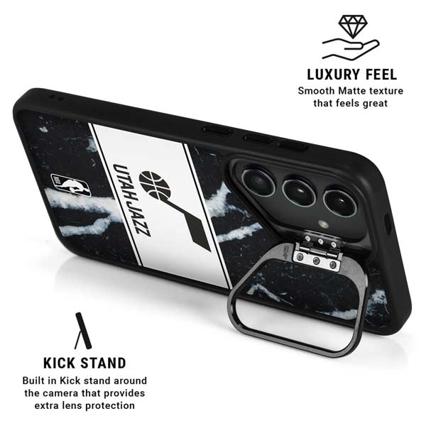 NBA Utah Jazz Marble Galaxy S26 Ultra Kickstand Case