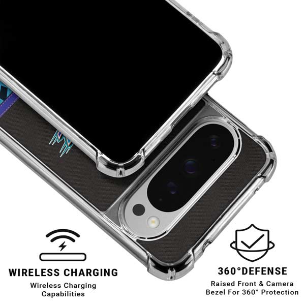 NBA Utah Jazz Retro Palms Google Pixel 10 Pro XL Clear Case