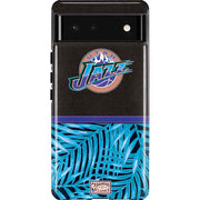 NBA Utah Jazz Retro Palms Pixel Cases