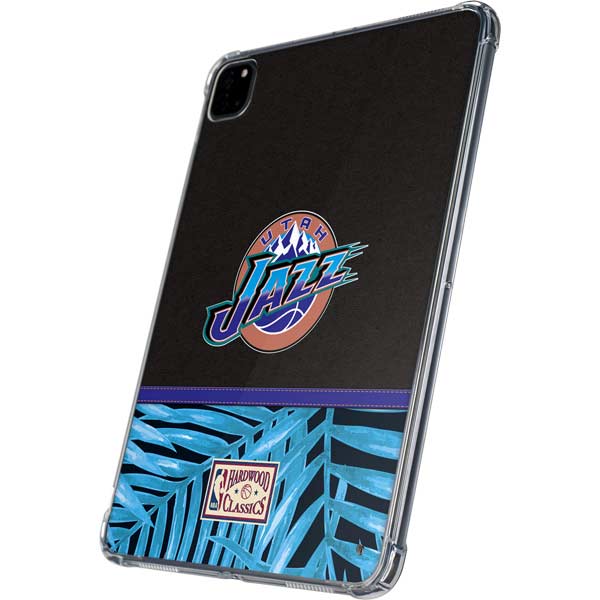 NBA Utah Jazz Retro Palms iPad Pro 11in (2024) Clear Case