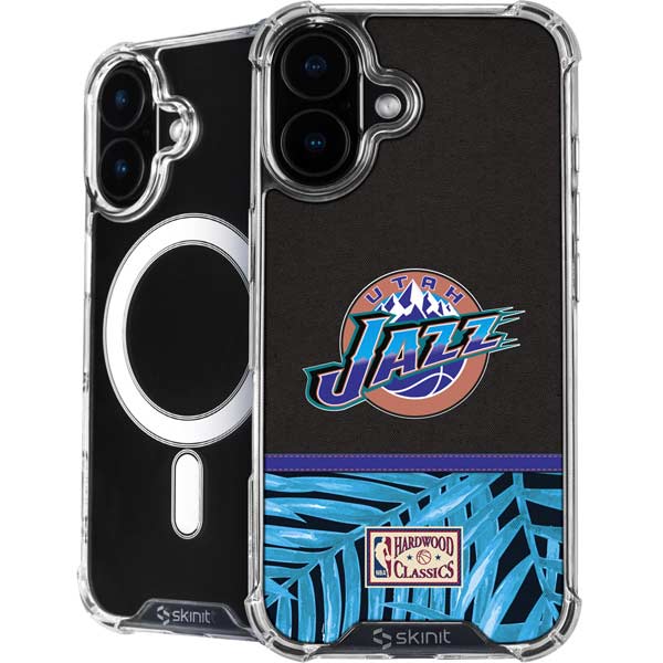 NBA Utah Jazz Retro Palms iPhone 17 MagSafe Case