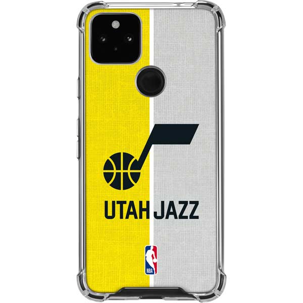 NBA Utah Jazz Split Canvas Pixel Cases