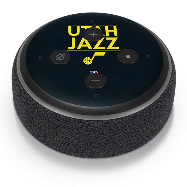 NBA Utah Jazz Standard - Black Amazon Echo Dot Skin