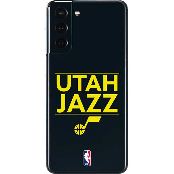 NBA Utah Jazz Standard - Black Galaxy S21 5G Skin