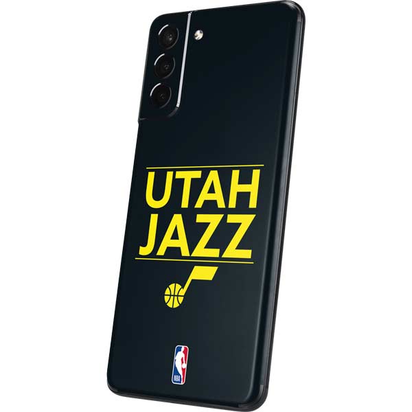 NBA Utah Jazz Standard - Black Galaxy S21 5G Skin