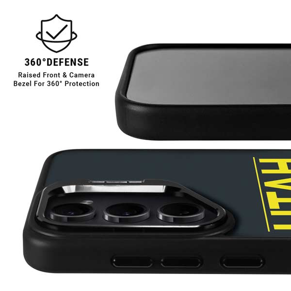 NBA Utah Jazz Standard - Black Galaxy S26 Plus Kickstand Case