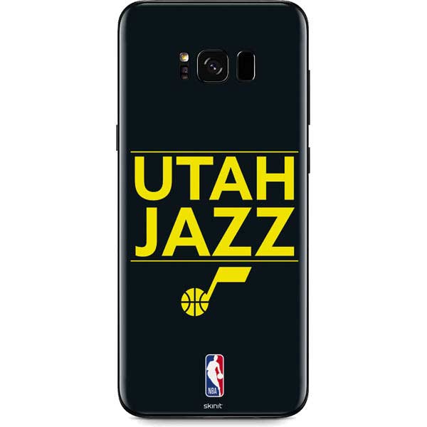 NBA Utah Jazz Standard - Black Galaxy S8 Plus Skin