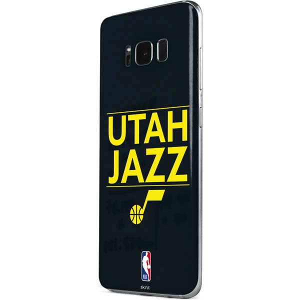 NBA Utah Jazz Standard - Black Galaxy S8 Plus Skin