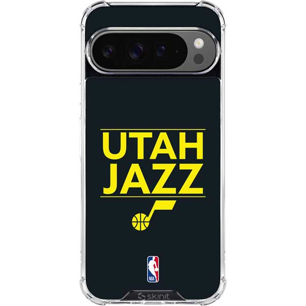 NBA Utah Jazz Standard - Black Google Pixel 10 Pro XL Clear Case