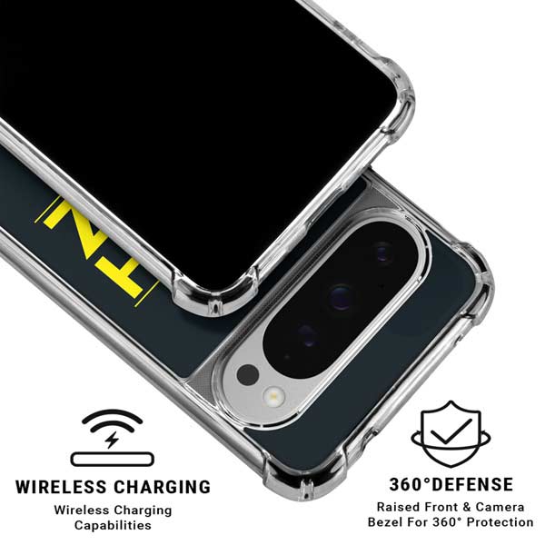 NBA Utah Jazz Standard - Black Google Pixel 10 Pro XL Clear Case