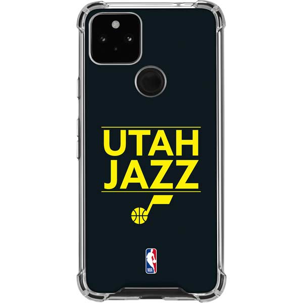 NBA Utah Jazz Standard - Black Pixel Cases