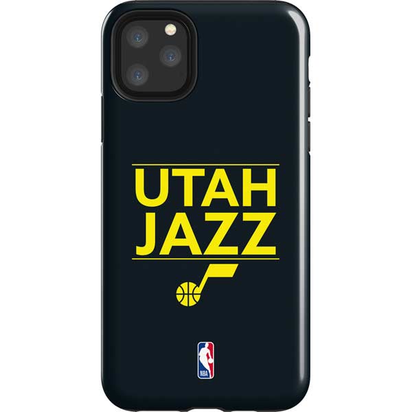 NBA Utah Jazz Standard - Black iPhone 11 Pro Max Impact Case
