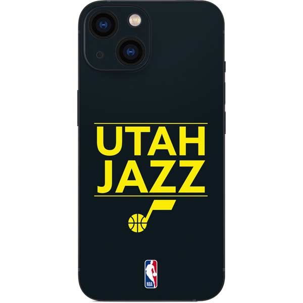 NBA Utah Jazz Standard - Black iPhone 13 Mini Skin
