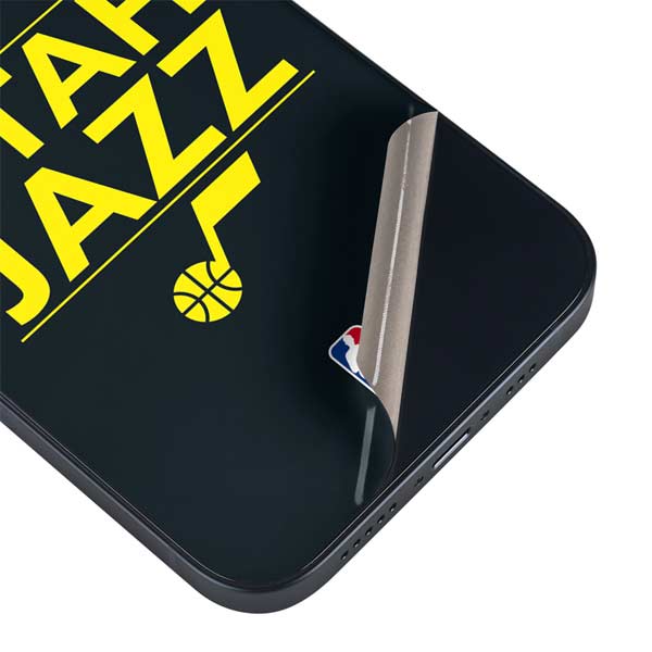 NBA Utah Jazz Standard - Black iPhone 15 Plus Skin