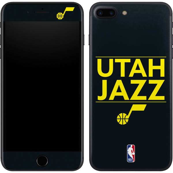 NBA Utah Jazz Standard - Black iPhone 8 Plus Skin
