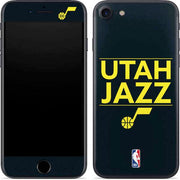 NBA Utah Jazz Standard - Black iPhone SE (2nd & 3rd Gen) Skin