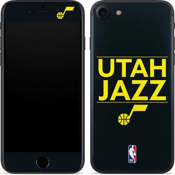 NBA Utah Jazz Standard - Black iPhone SE (2nd & 3rd Gen) Skin