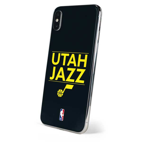 NBA Utah Jazz Standard - Black iPhone XS Max Skin