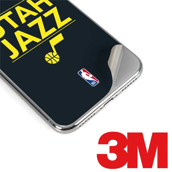 NBA Utah Jazz Standard - Black iPhone XS Max Skin