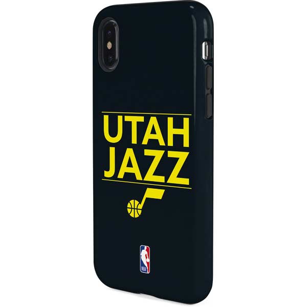 NBA Utah Jazz Standard - Black iPhone XS Pro Case